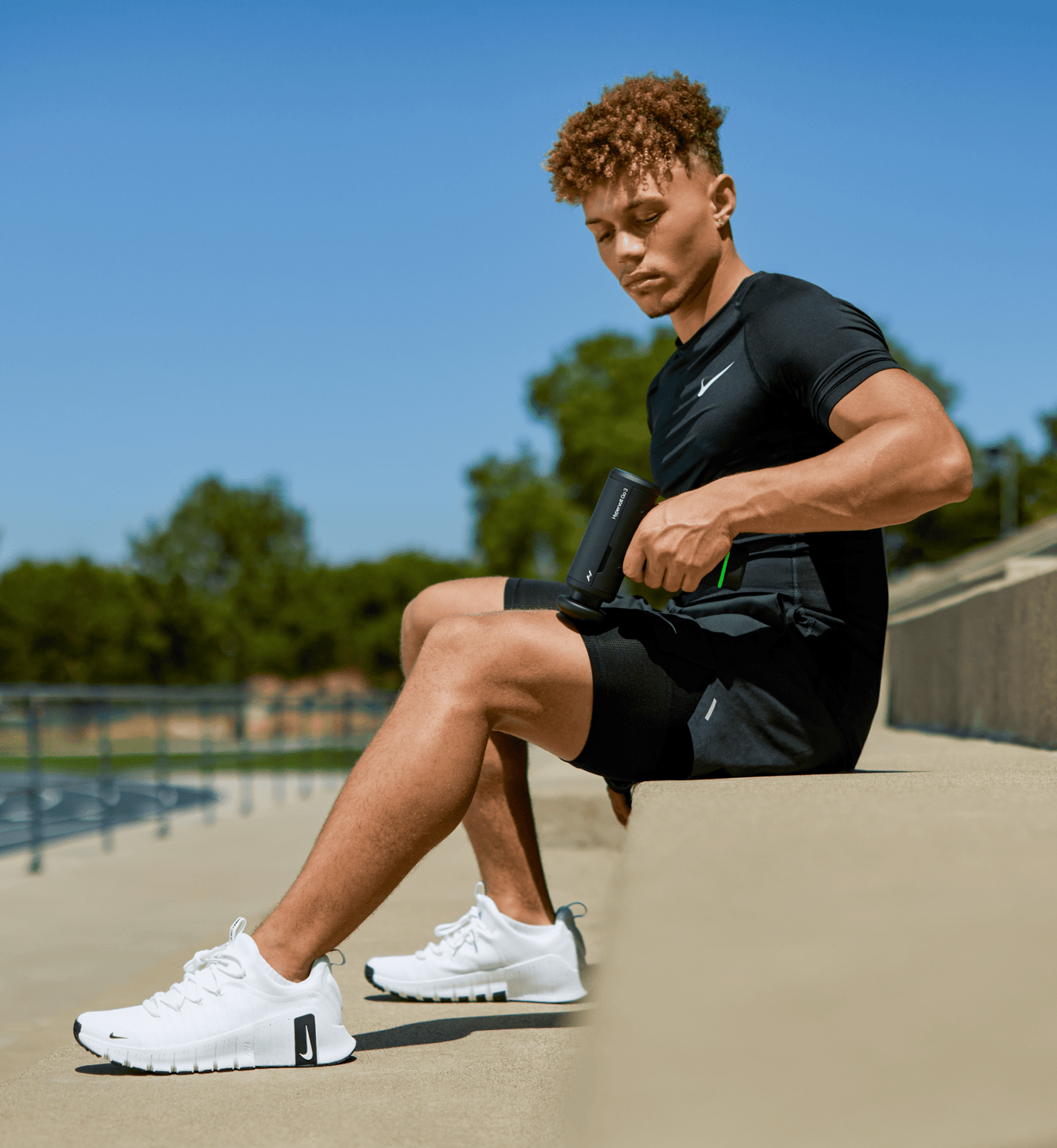 Hypervolt Go 3, manufacturer lifestyle photograph